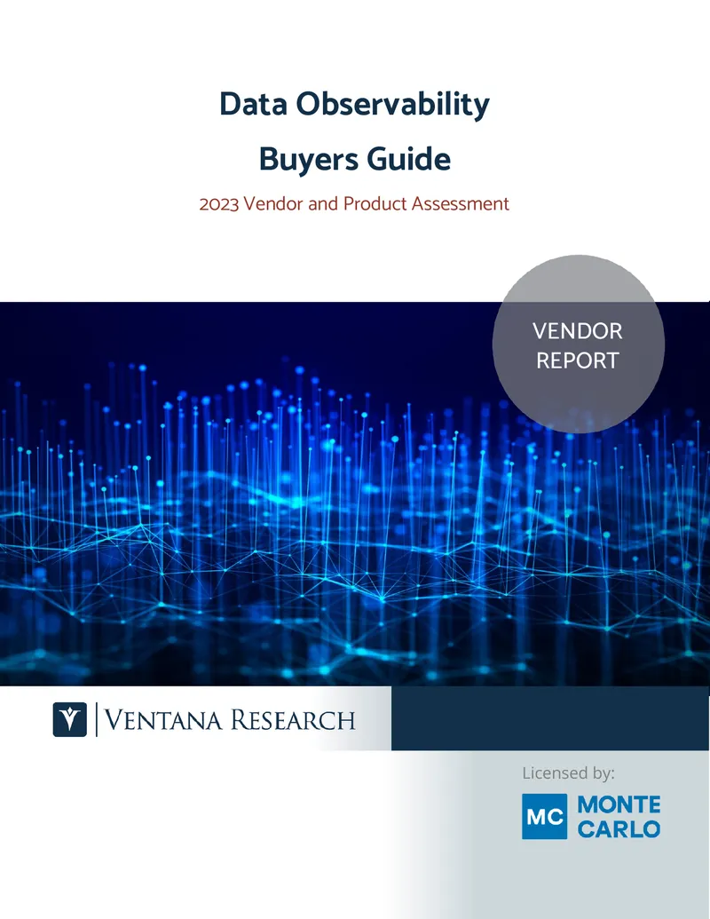 Data Observability Buyers Guide 2023