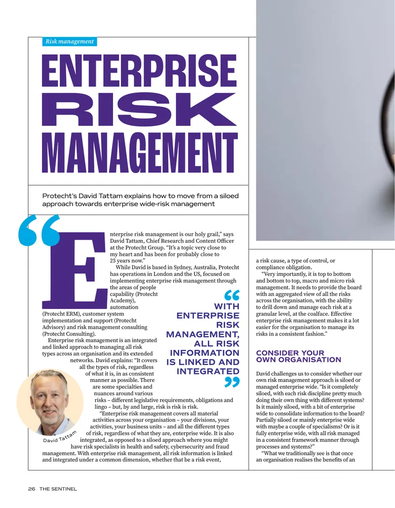 Enterprise Risk Management Implementation Framework