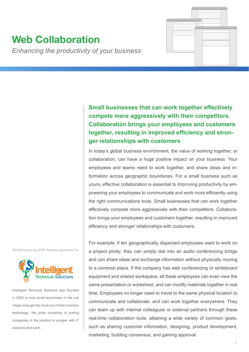 Web Collaboration Tools for Small Businesses