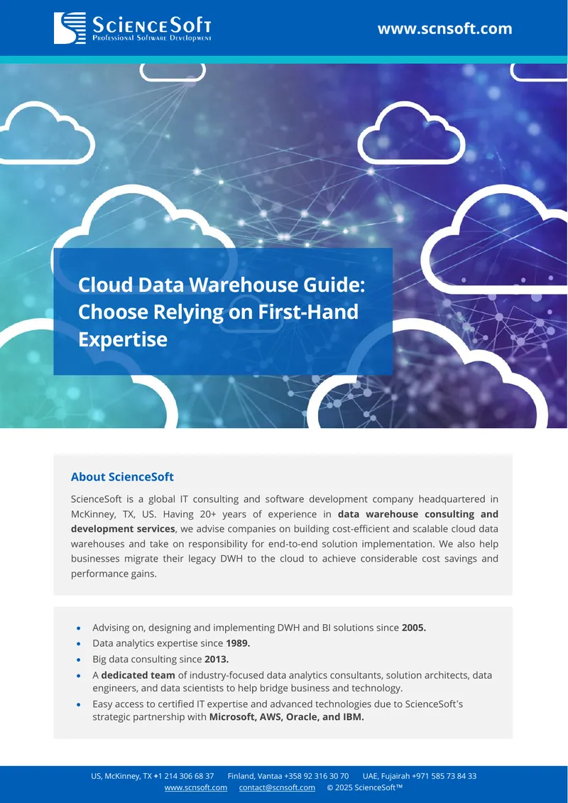 Cloud Data Warehouse Evaluation Guide