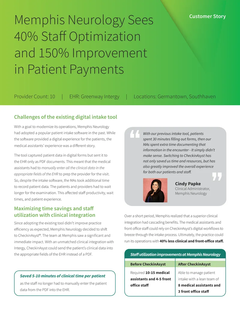 Memphis Neurology Staff Optimization Case Study
