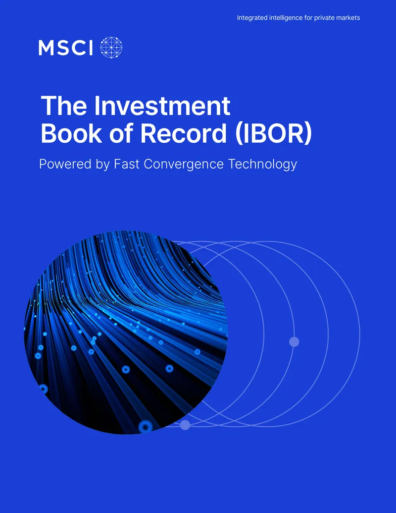 Investment Book of Record for Private Markets
