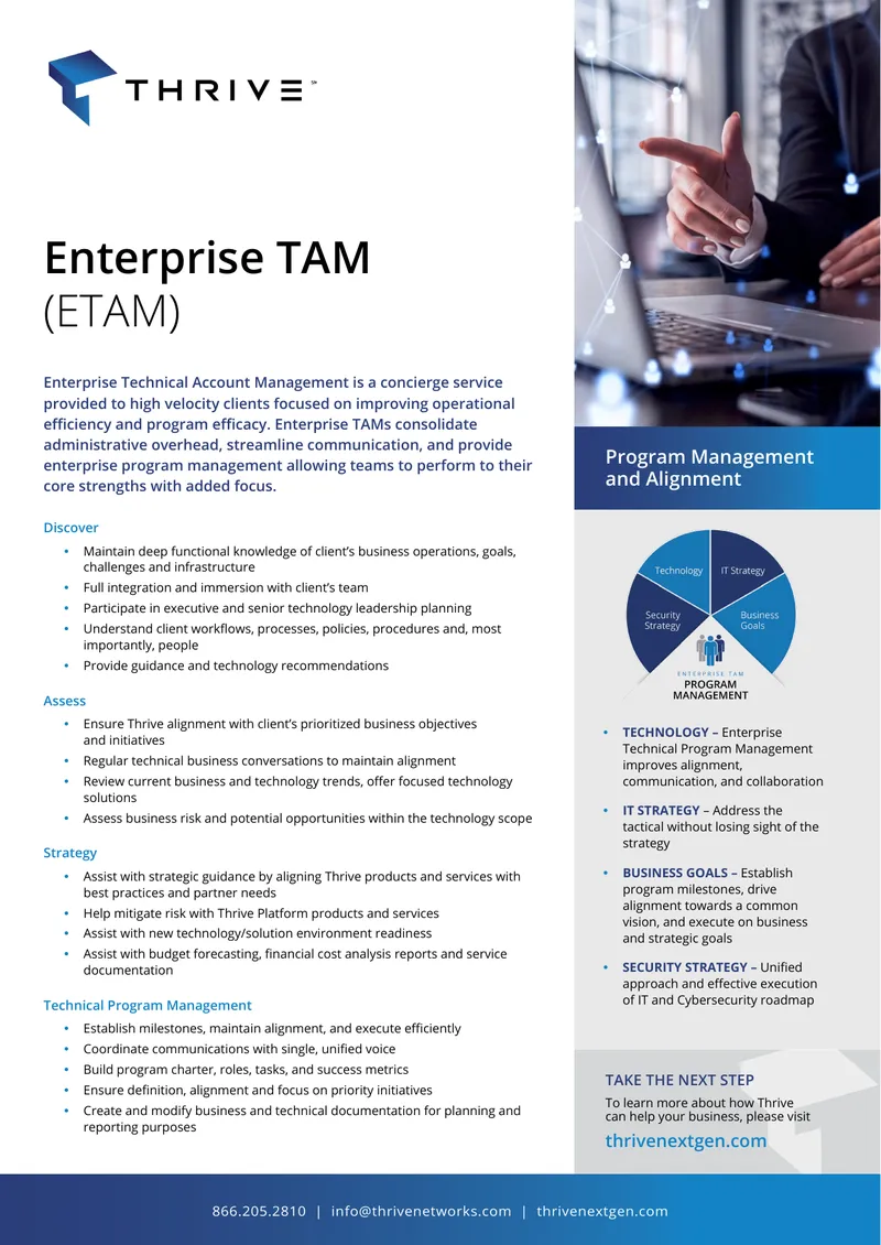 Enterprise Technical Account Management Overview