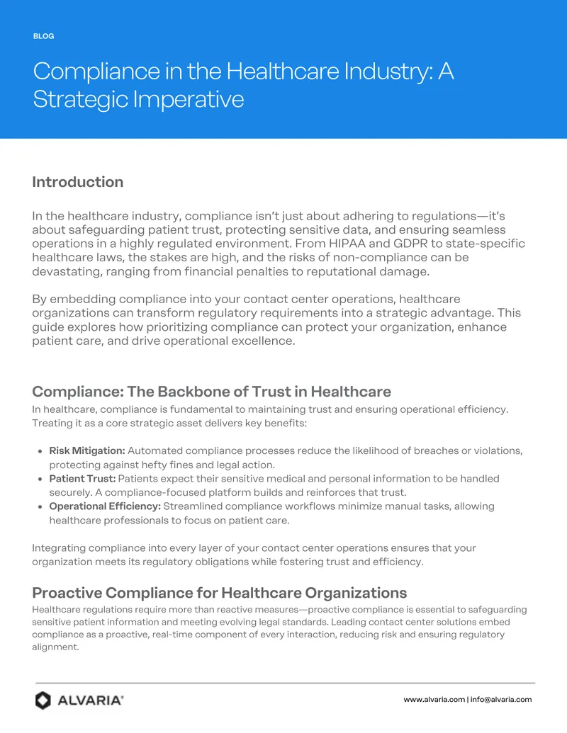 Compliance Strategies for Healthcare Organizations