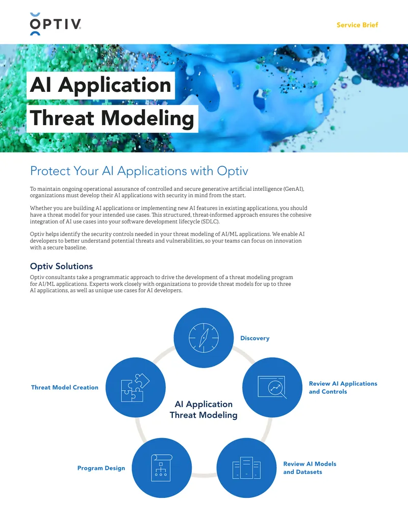 AI Application Threat Modeling Service Brief