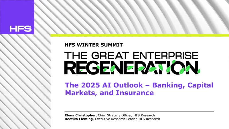 2025 AI Outlook for Banking and Insurance Sectors