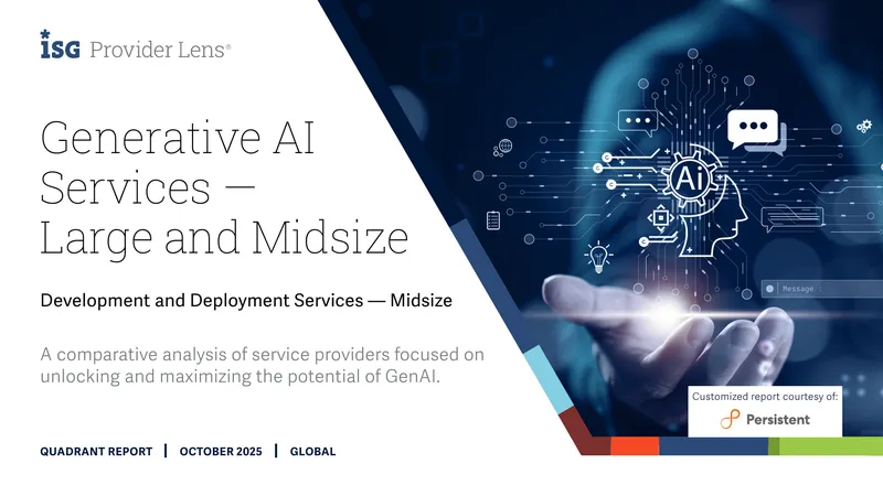 Generative AI Services Quadrant Report October 2025