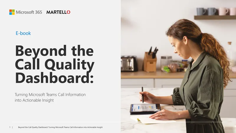 Microsoft Teams Call Quality Monitoring Guide