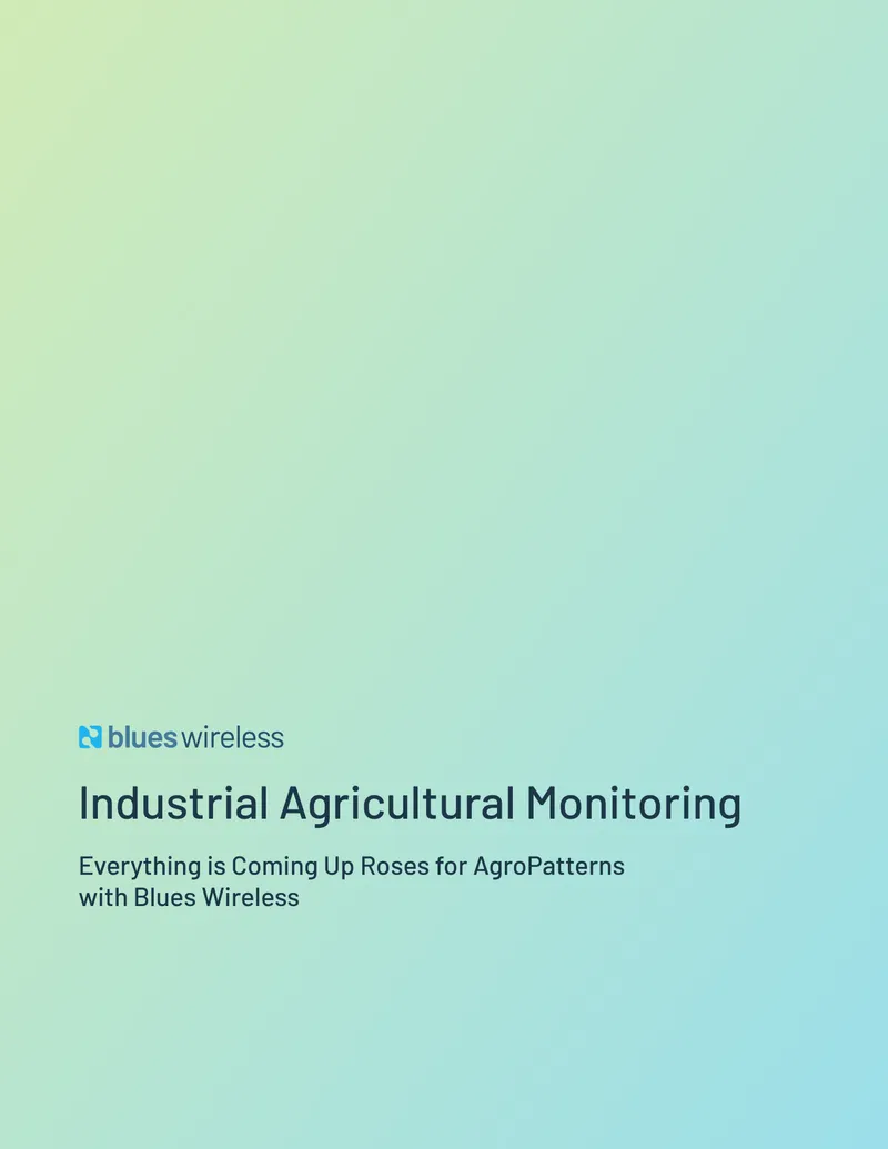 AgroPatterns IoT Solutions for Fresh Flower Industry