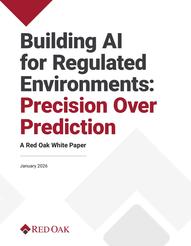 Building AI for Regulated Environments White Paper