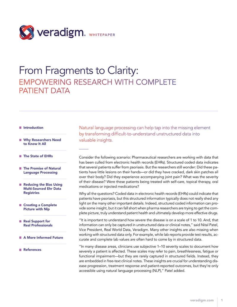 Empowering Research with Complete Patient Data