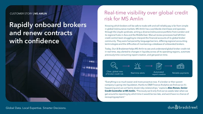 Credit Risk Management Process for MS Amlin
