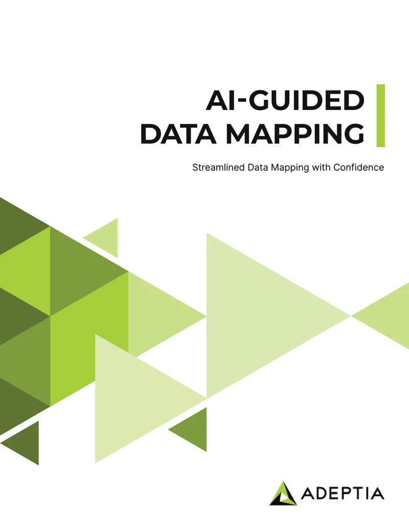 AI-Guided Data Mapping Process Overview