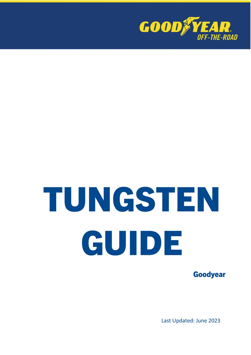 Tungsten Network User Guide for Goodyear Suppliers
