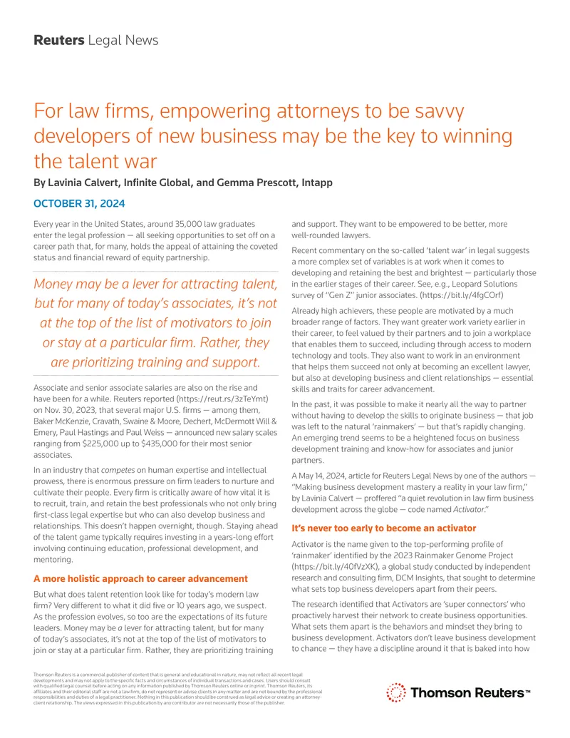 Talent Retention Strategies in Modern Law Firms