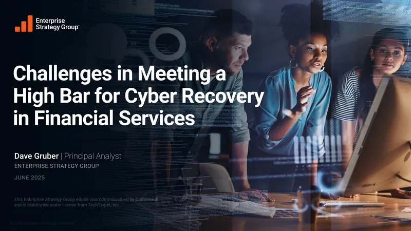 Challenges in Cyber Recovery for Financial Services