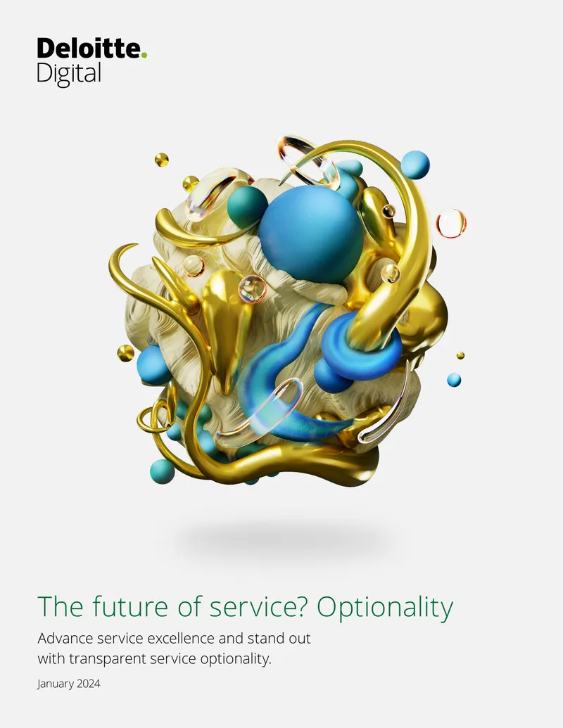 Transparent Service Optionality in Customer Experience