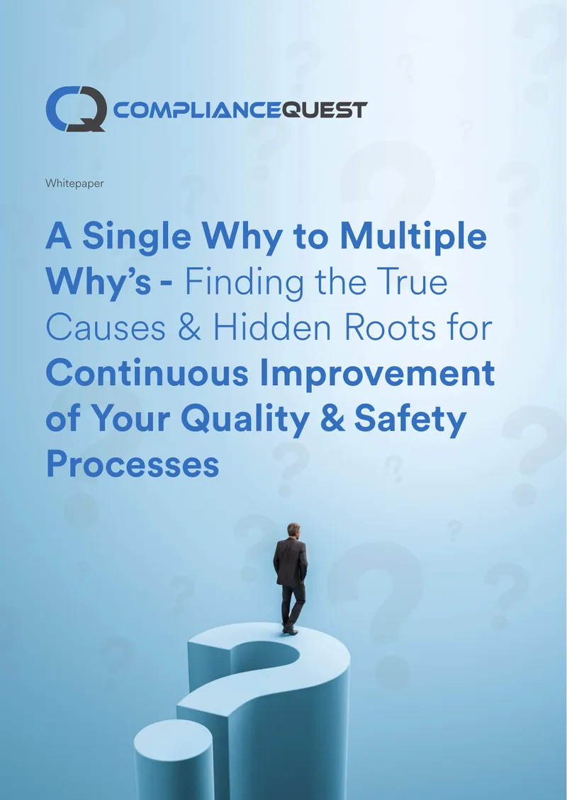 Root Cause Analysis and the 5 Why Methodology