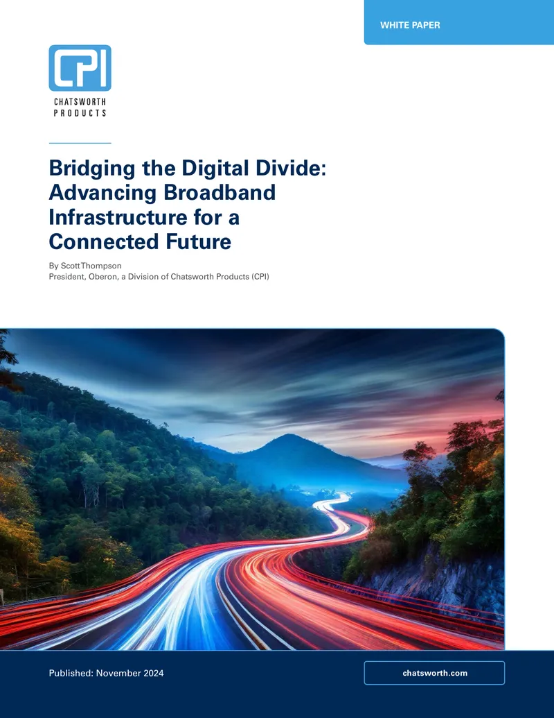 Bridging the Digital Divide: Advancing Broadband Infrastructure
