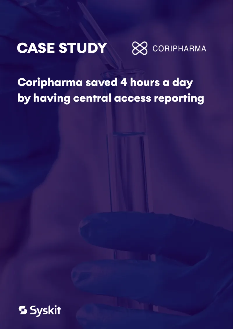 Coripharma Case Study on Access Management Solution