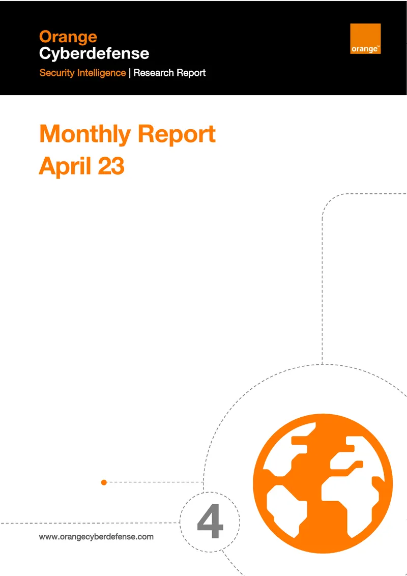 Security Intelligence Monthly Report April 2023