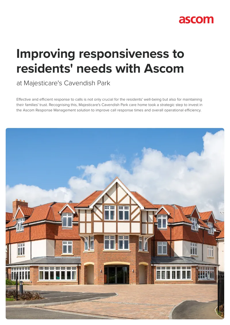 Improving Call Response Times at Cavendish Park
