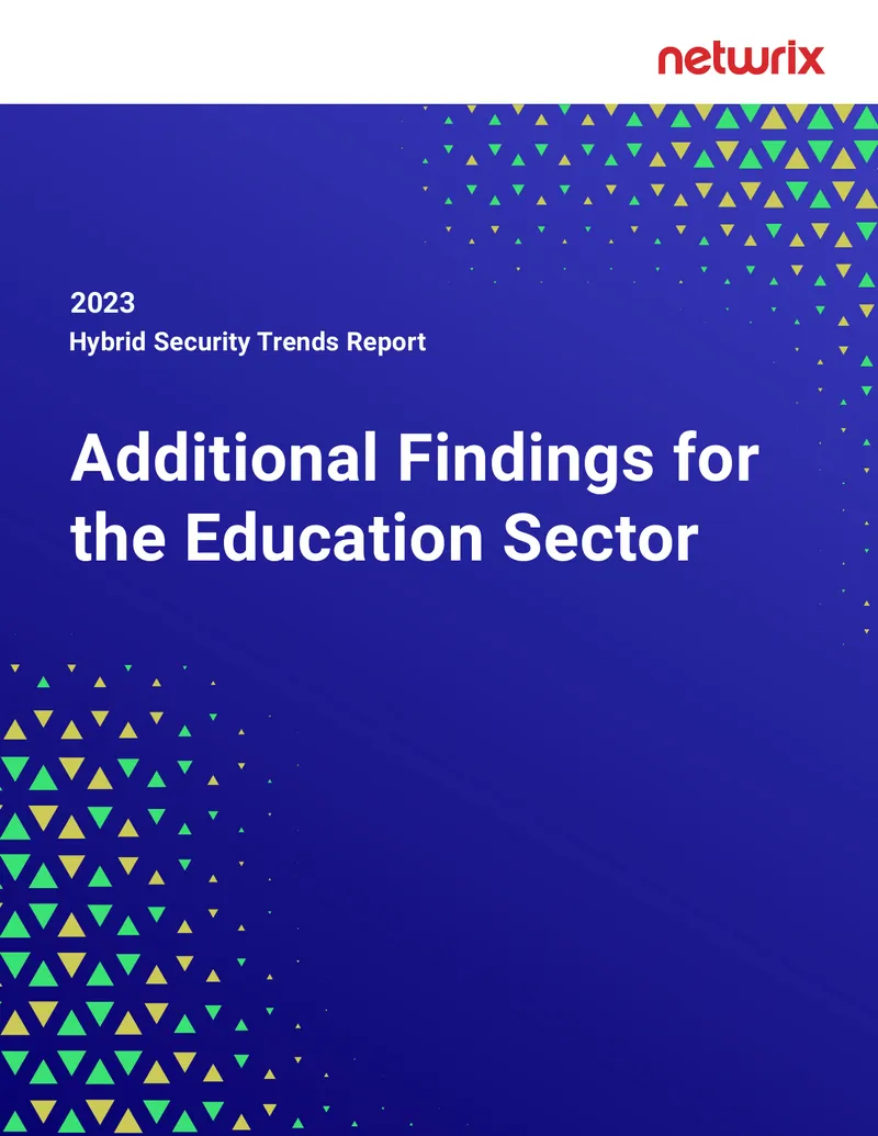 Hybrid Security Trends Report for Education Sector 2023
