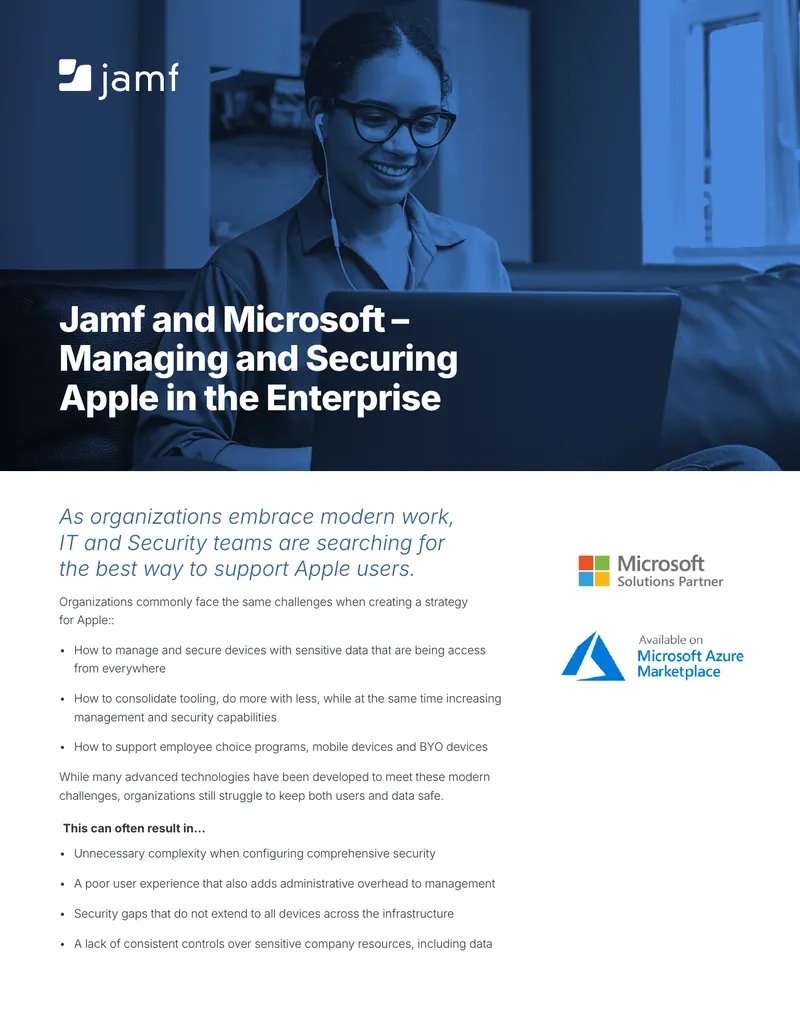Managing and Securing Apple in the Enterprise