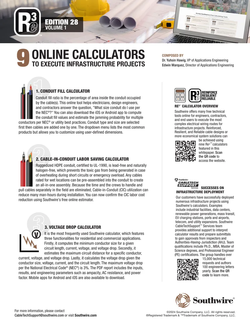 Online Calculators for Infrastructure Projects