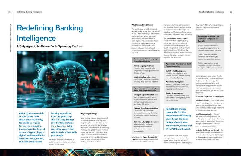 ABOS: A New Banking Operating System