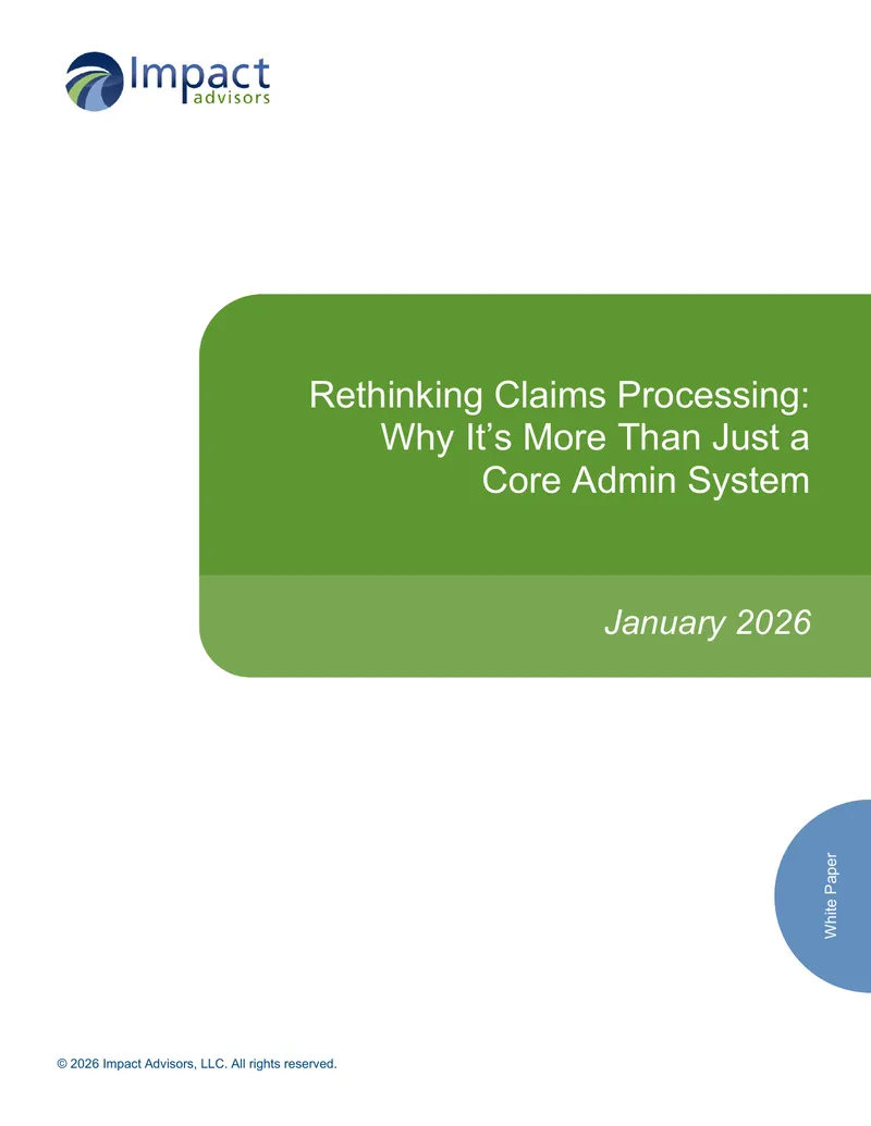 Rethinking Claims Processing in Healthcare