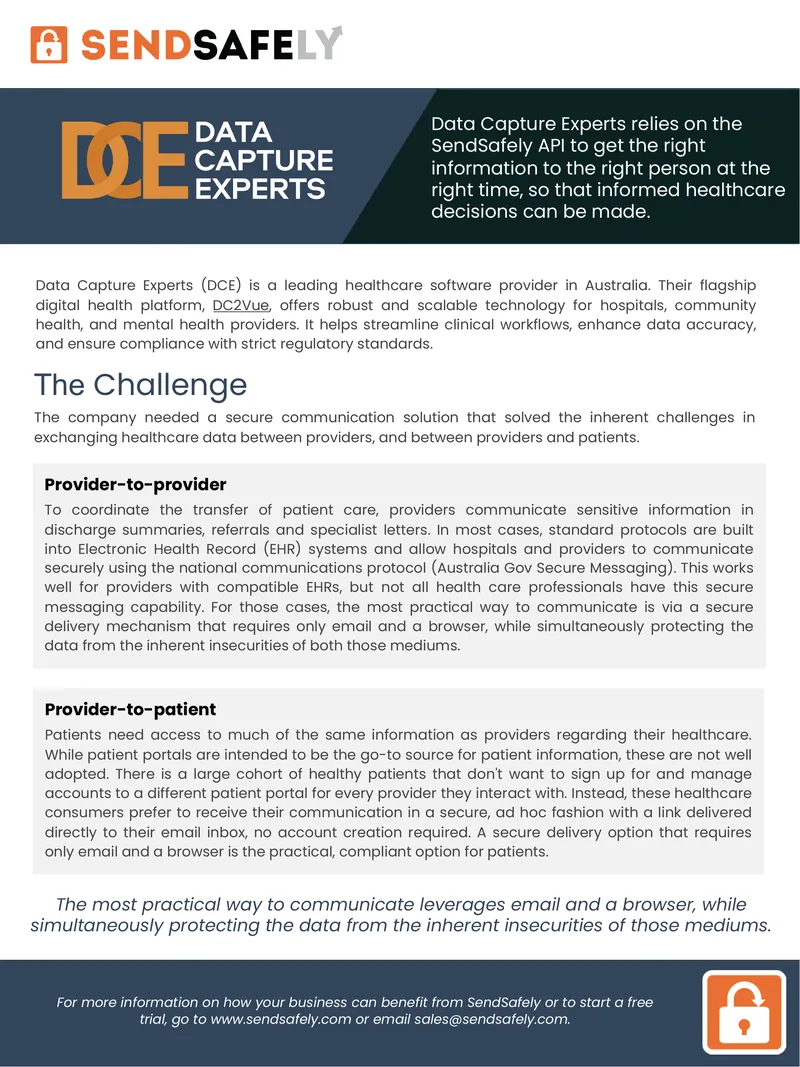 Secure Communication Solutions in Healthcare