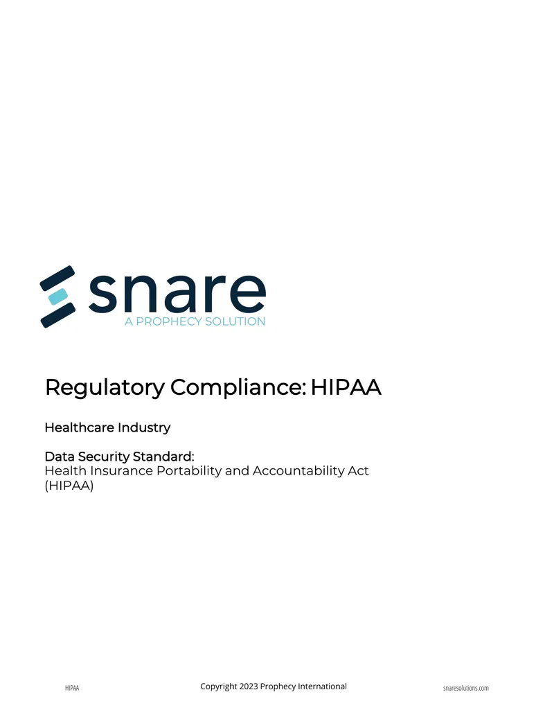 HIPAA Compliance and Logging Practices