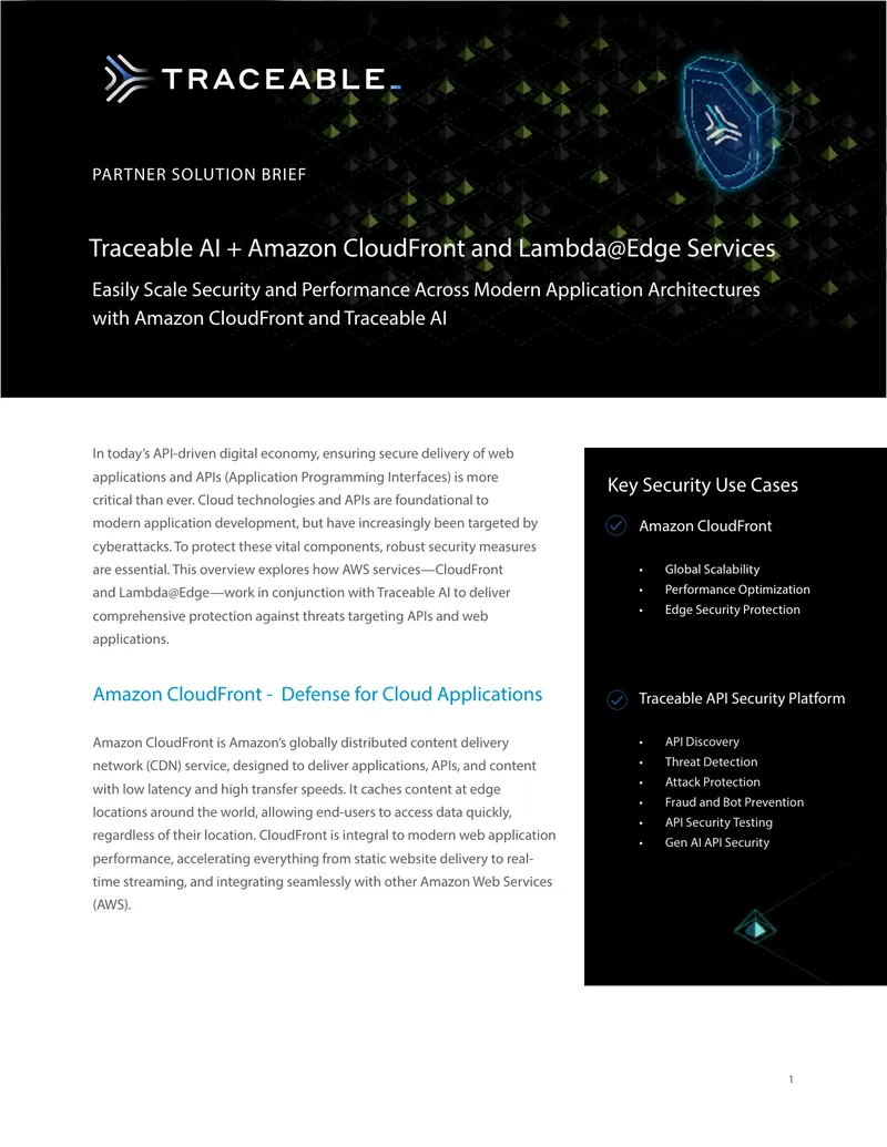 API Abuse Protection Solution Brief