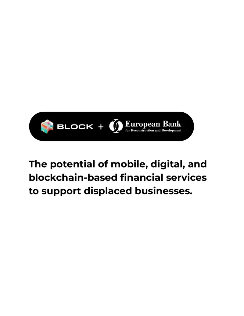 Mobile and Blockchain Financial Services for Displaced MSMEs