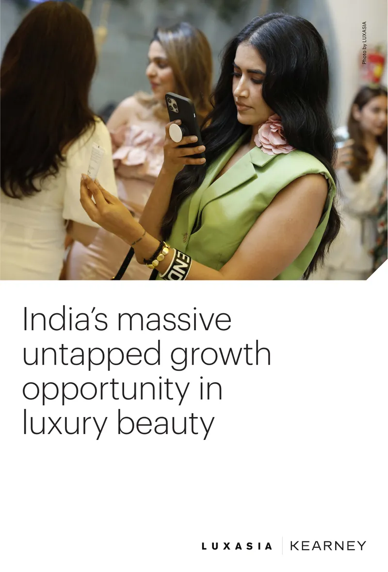 India's Growth Potential in Luxury Beauty Market
