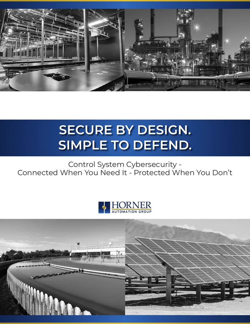 Control System Cybersecurity Guidelines and Checklist
