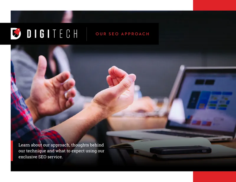 DIGITECH SEO Service Approach and Results