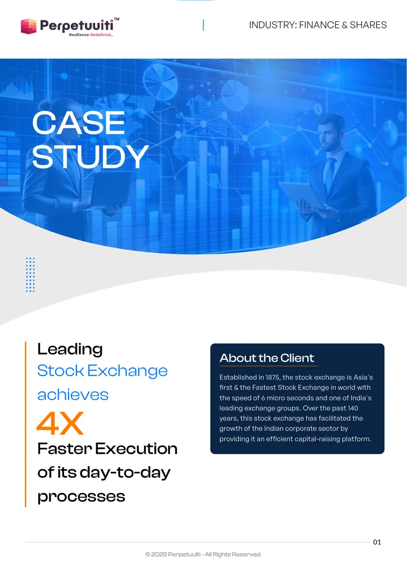 Leading Stock Exchange Process Automation Case Study