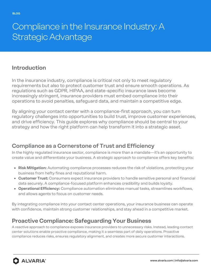 Compliance Strategies in the Insurance Industry