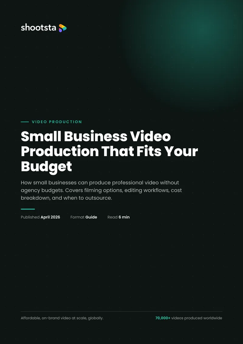 Small Business Video Production Guide