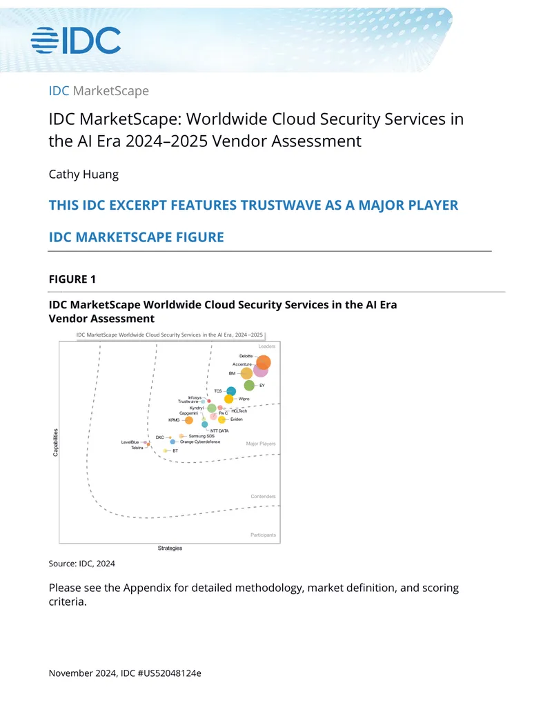 Worldwide Cloud Security Services in the AI Era 2024–2025 Vendor Assessment