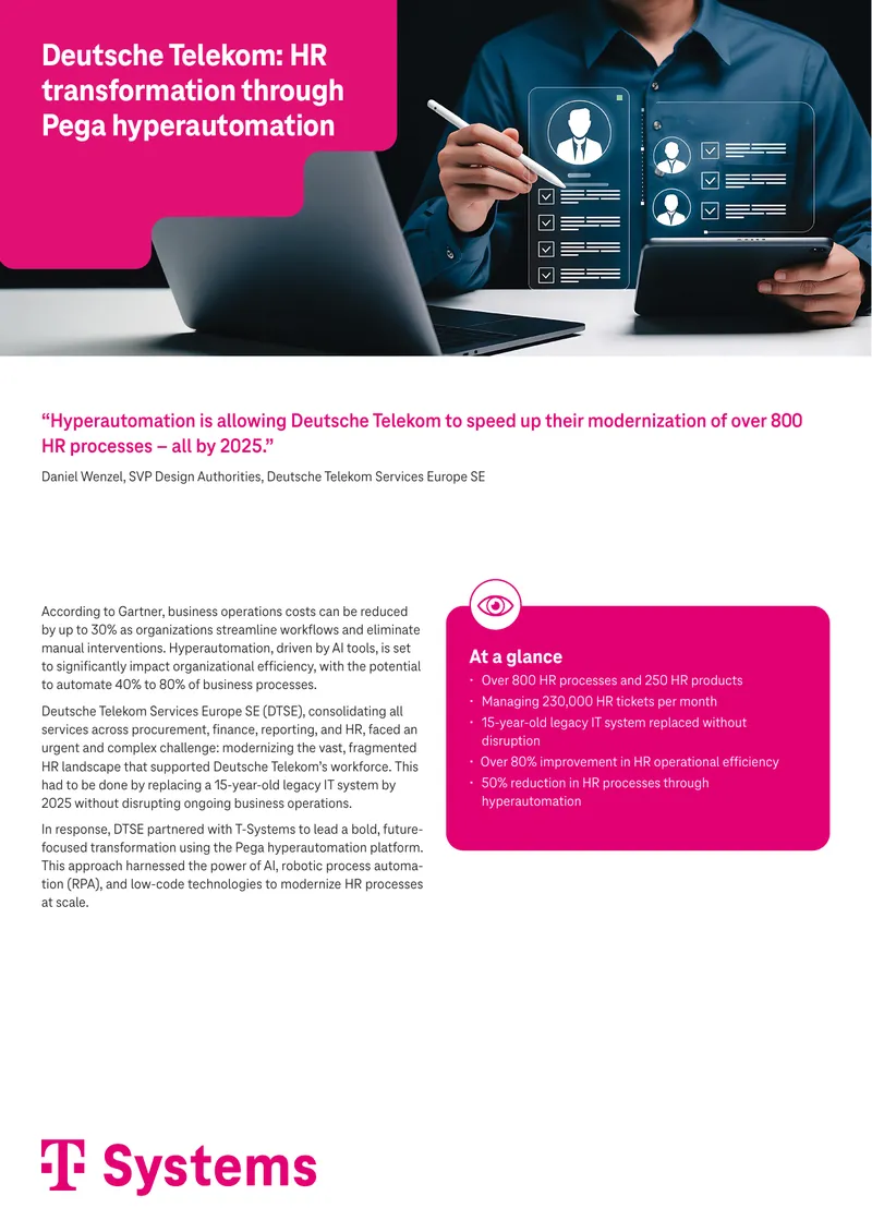 HR Transformation through Pega Hyperautomation