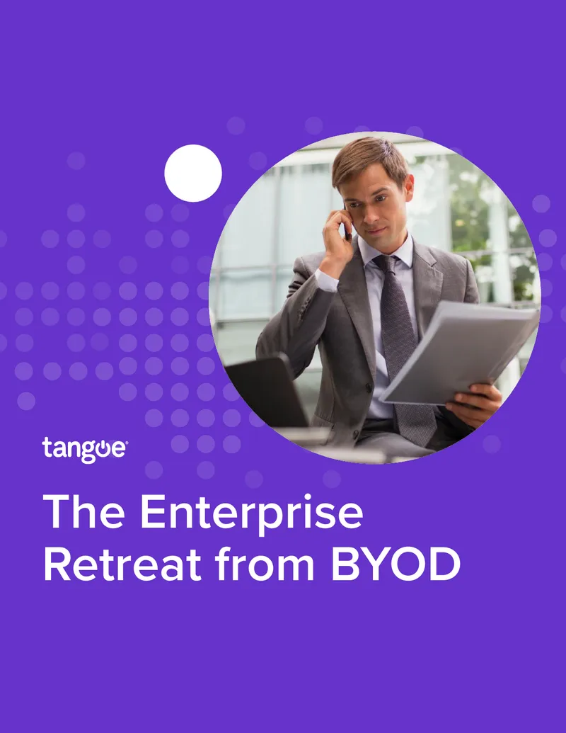 Enterprises Retreat from BYOD for Mobile Devices