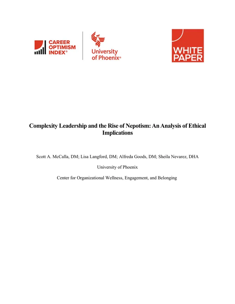 Nepotism and Ethical Implications in Organizations