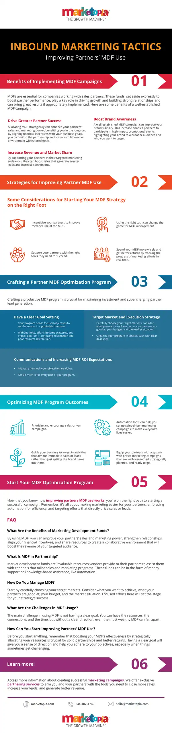 Strategies for Improving Partner MDF Use