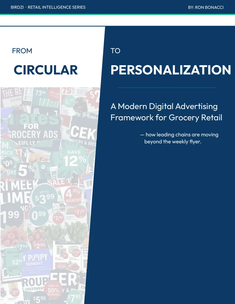 Modern Digital Advertising Framework for Grocery Retail