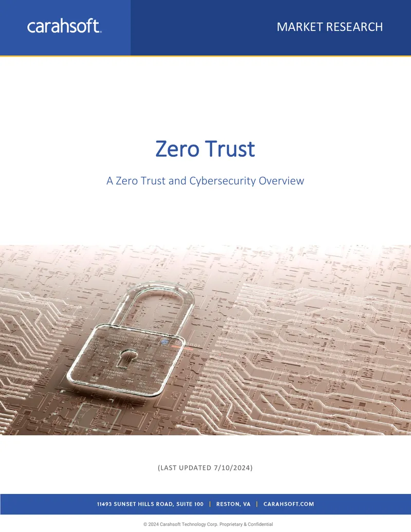 Zero Trust Cybersecurity Implementation Overview