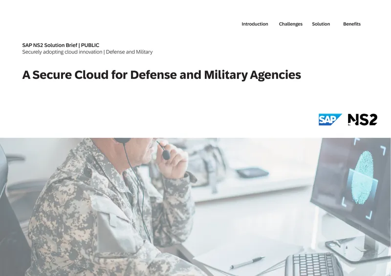 Secure Cloud Solutions for Defense and Military Agencies