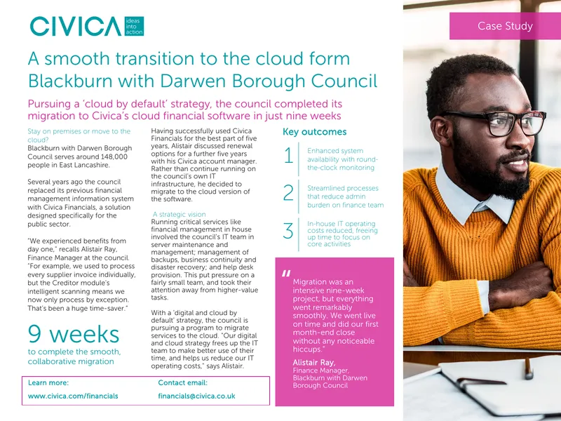 Cloud Migration Case Study for Blackburn Council